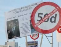 yök protesto edildi